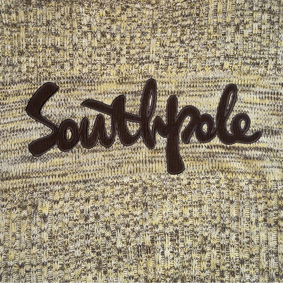 South Pole Men's Knit Oversized Throwback Y2K Urban Hiphop Streetwear Sweater - Picture 7 of 7